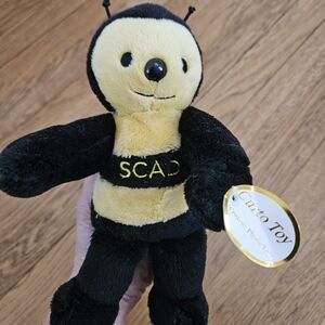 Bumblebee Plush - Black and Cream